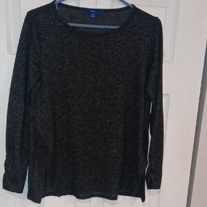 Apt. 9 Dark Grey Sweater Top